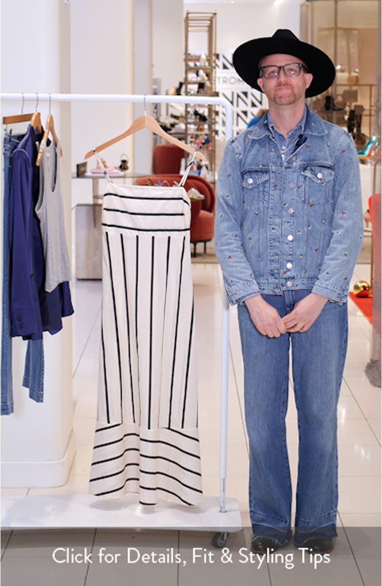 Shantelle Stripe Cotton Sundress, sales video thumbnail