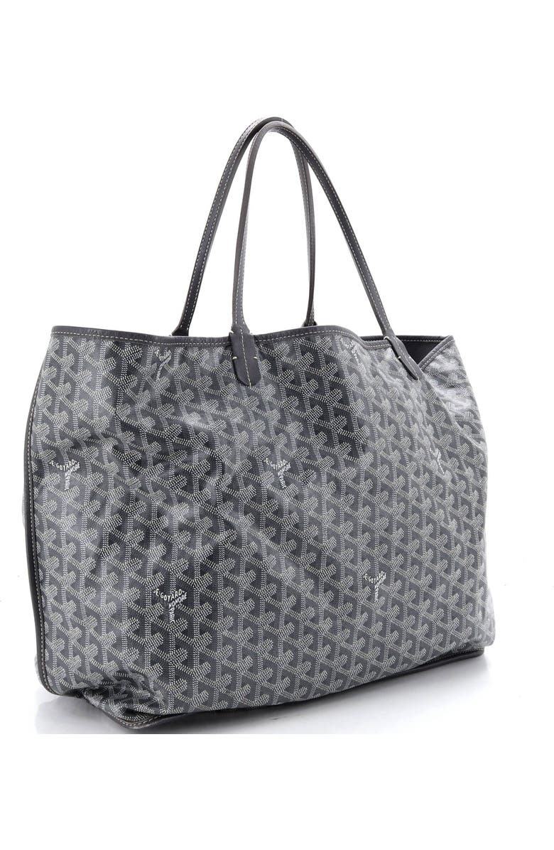 Pre-Owned Goyard Anjou Reversible Tote Coated Canvas GM, Alternate, color, Gray