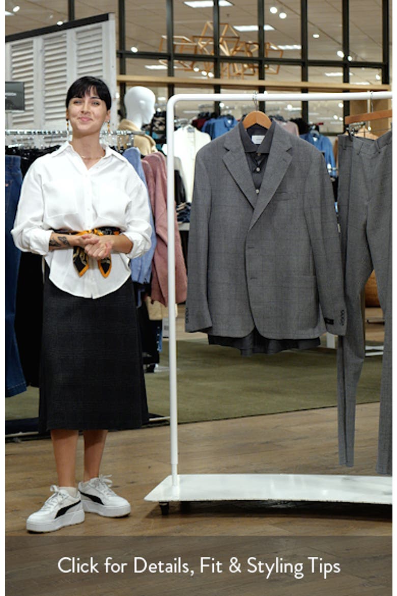 Contemporary Fit Flannel Dress Shirt video