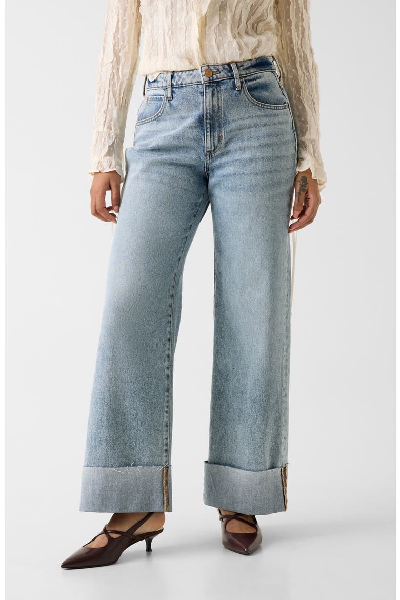 Rey Wide Leg Jeans, Alternate, color, CTBU-DARK