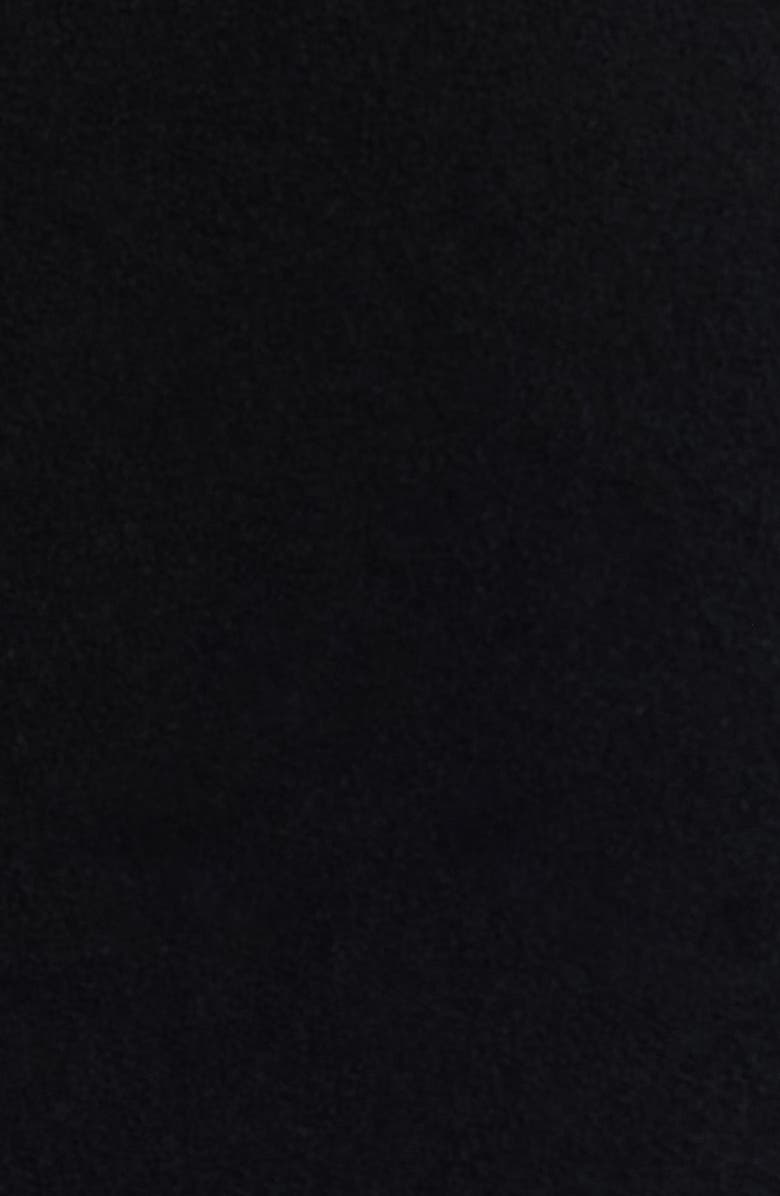 Balenciaga Draped Tailored Crepe Skirt, Alternate, color, 1000 Black