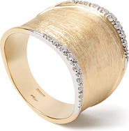Marco Bicego Lunaria Diamond Band Ring