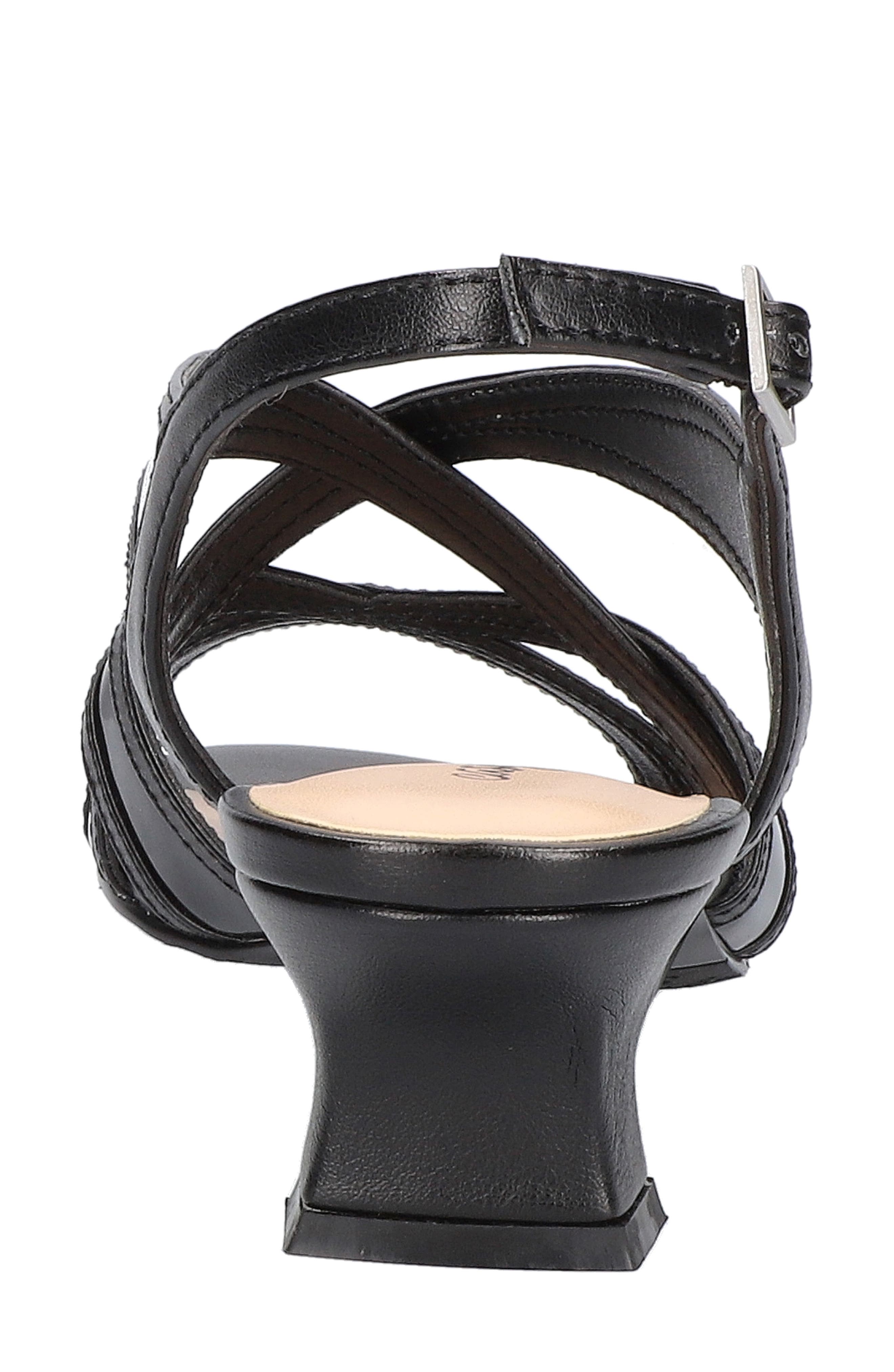 EASY STREET Tristen Slingback Sandal, Alternate, color, Black