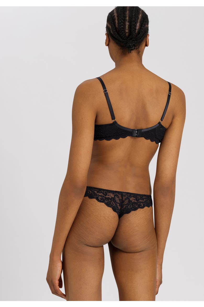 Luxury Moments Lace T-Shirt Bra, Alternate, color, Black