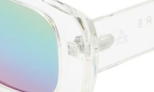 Aire Ceres 51mm Rectangular Sunglasses In Clear
