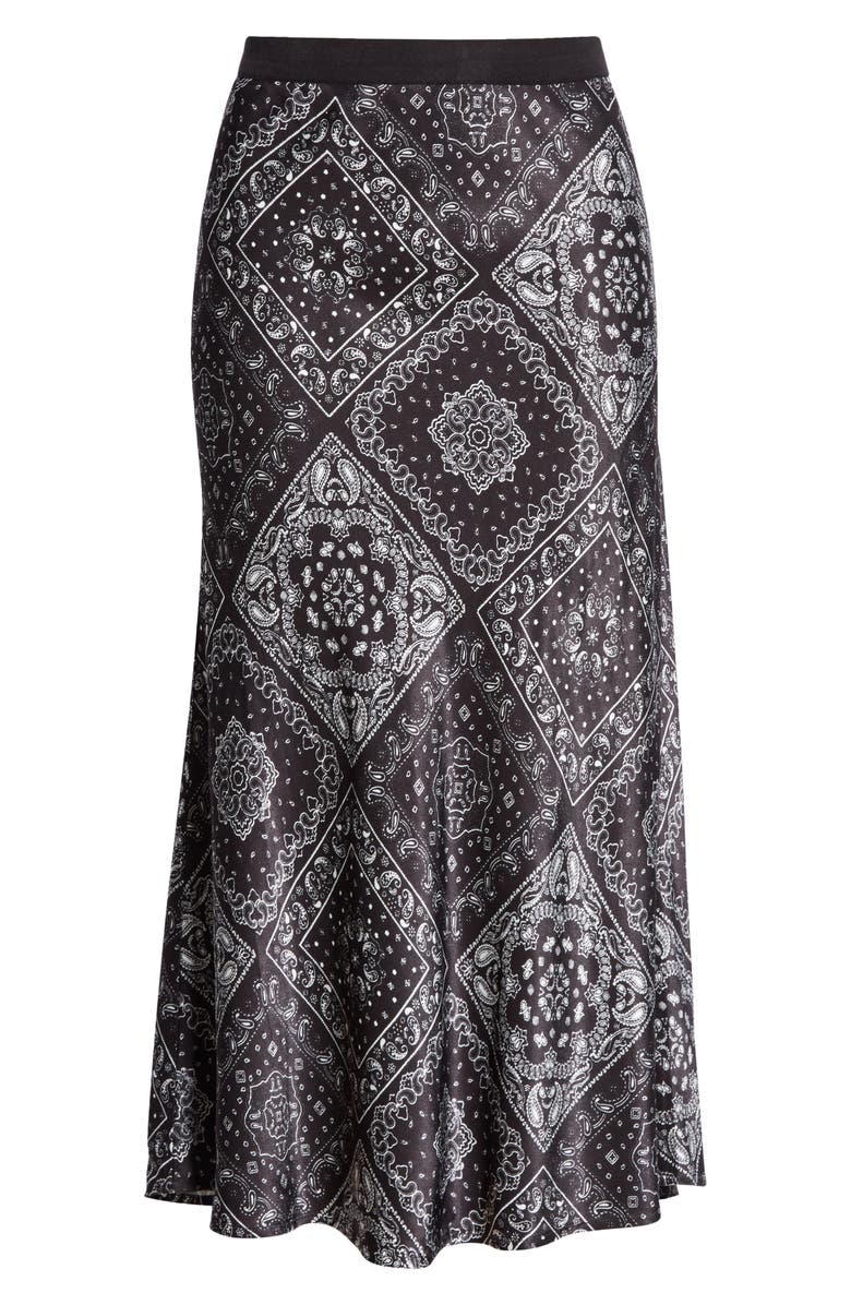 Rails Berlin Satin Midi Skirt, Alternate, color, 