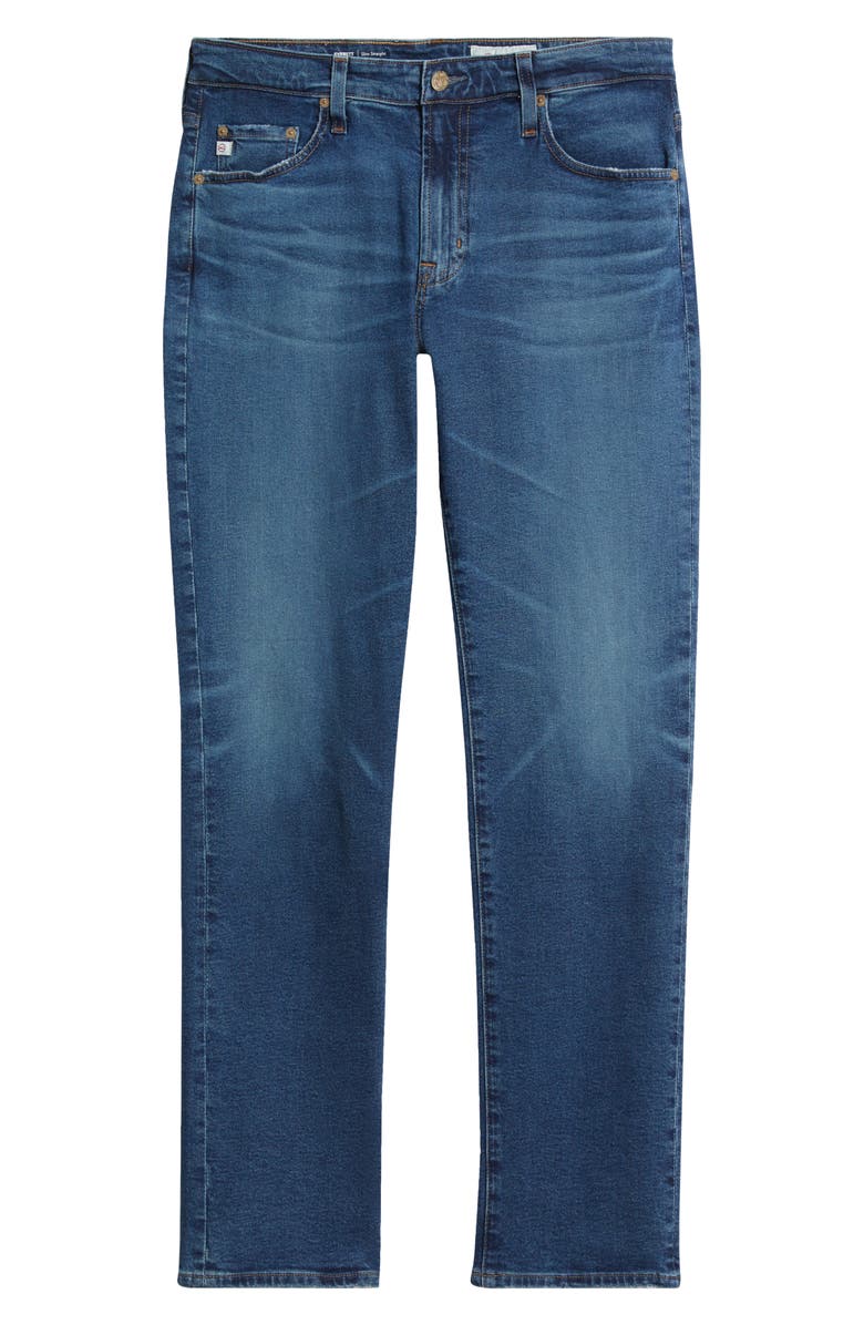 AG Everett Slim Straight Leg Jeans, Alternate, color, 10 Years Raymond
