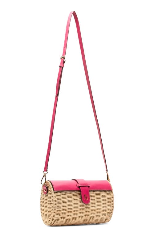Frances Valentine Betsy Wicker Basket Crossbody Bag