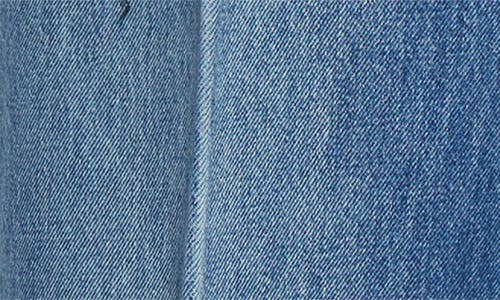 Alexander Wang Faded Lines Straight Leg Jeans In Blue