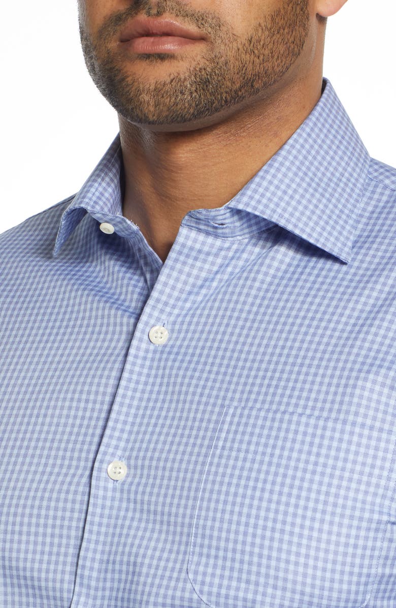 Peter Millar Robinson Gingham Check Button-Up Shirt, Alternate, color, 