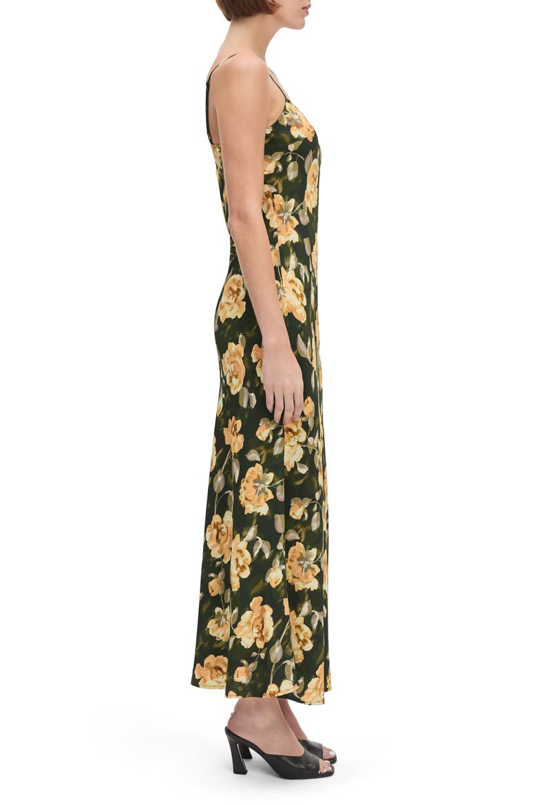 The Favorite Floral Maxi Slipdress, Alternate, color, GOLDEN FLOWERBED