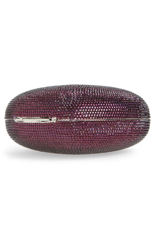 Judith Leiber Couture Lamour Petite Coeur Heart Clutch In Purple