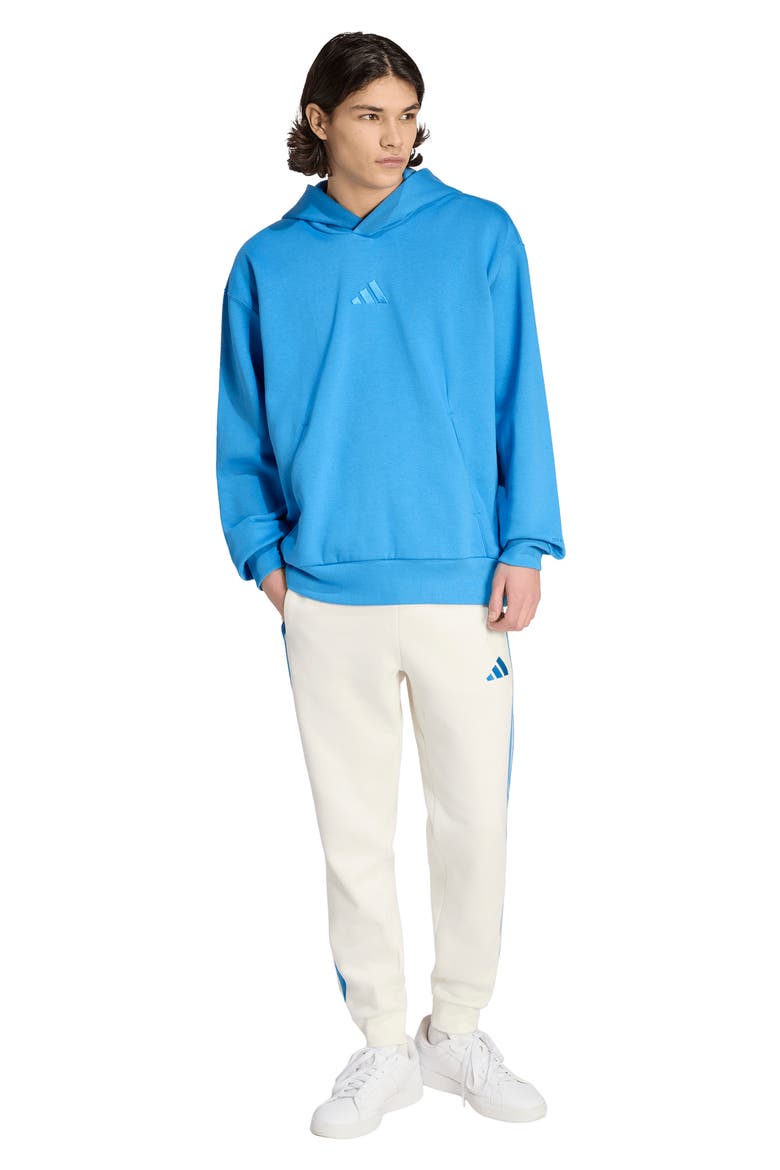 All SZN Oversize Fleece Pullover Hoodie, Alternate, color, RAY BLUE/ /
