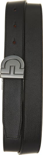 32mm Reversible Logo Plaque Buckle Belt