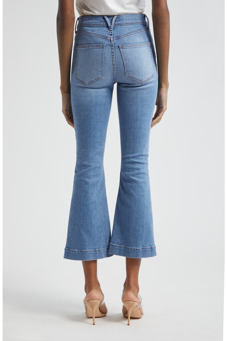 Carson High Waist Ankle Flare Jeans, Alternate, color, AMETHYST