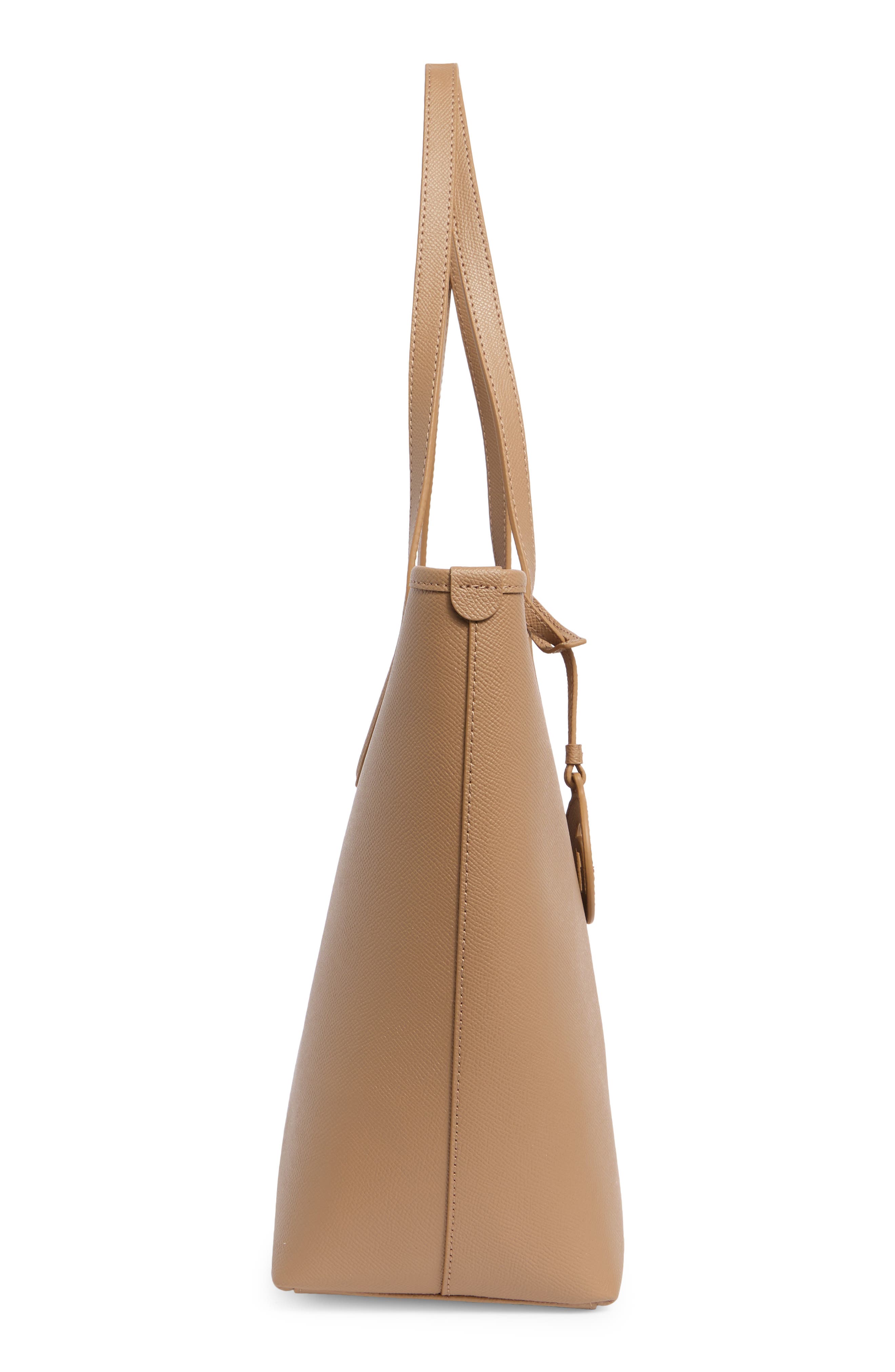 Furla Classic Zip Top Tote Bag, Alternate, color, Deserto