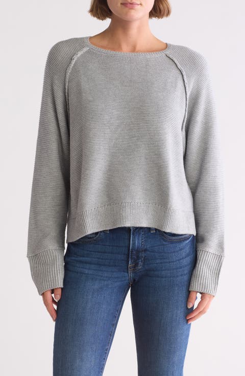 Exposed Seam Sweater
