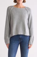 Adrianna Papell Exposed Seam Sweater