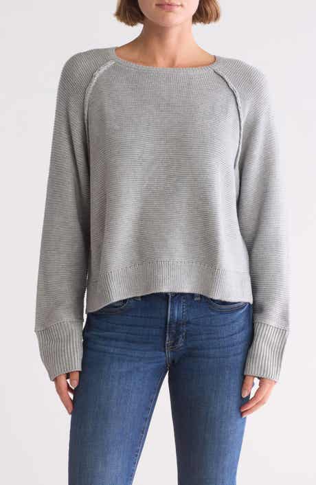 Adrianna Papell Exposed Seam Sweater