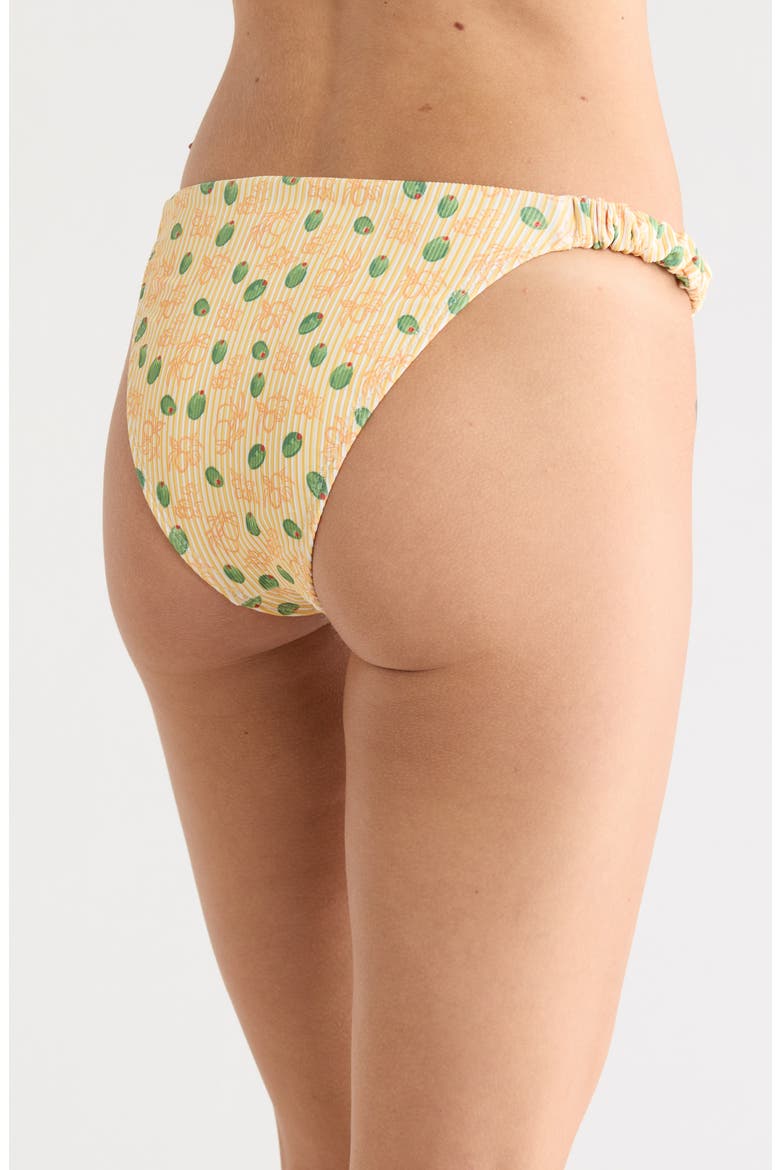 Belle Bikini Bottoms, Alternate, color, OLIVA