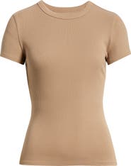 Open Edit Rib Short Sleeve Shirt