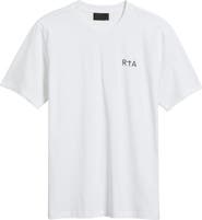 RtA Colin Oversize Logo Graphic T-Shirt