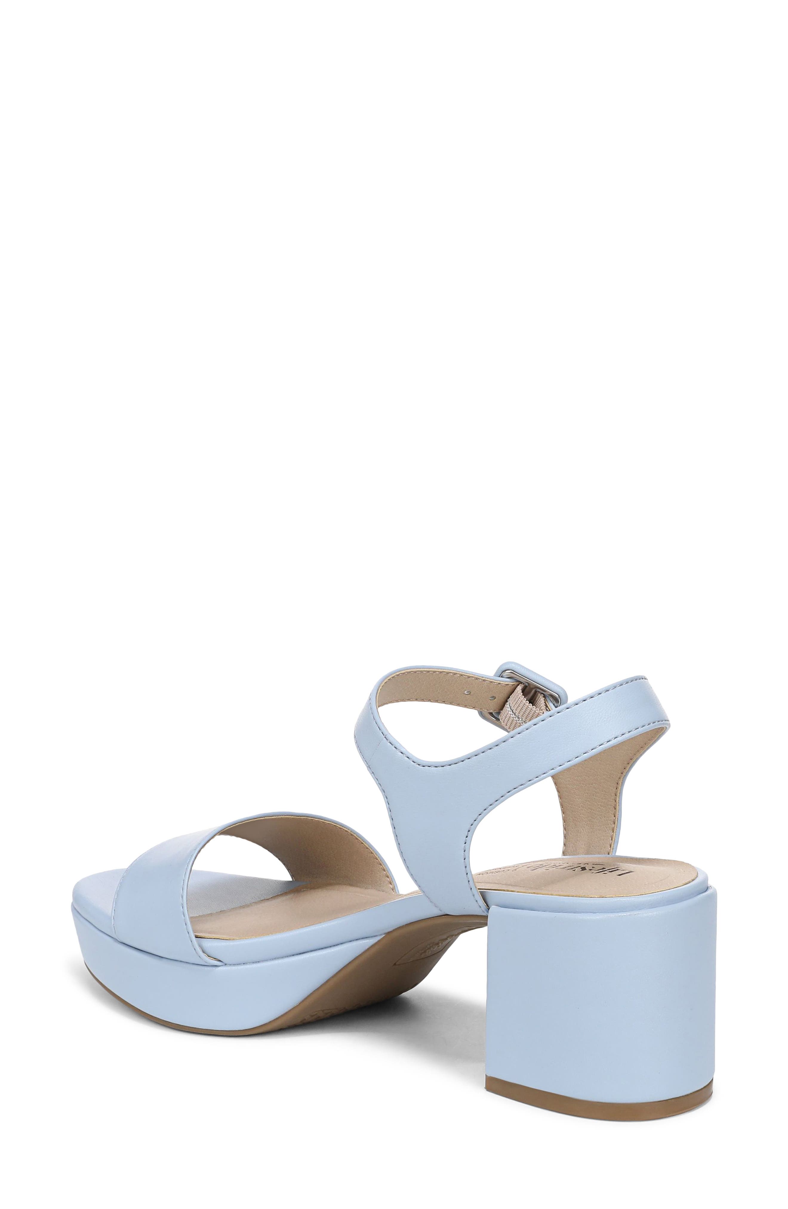 Rhythmn Platform Sandal, Alternate, color, ICE BLUE