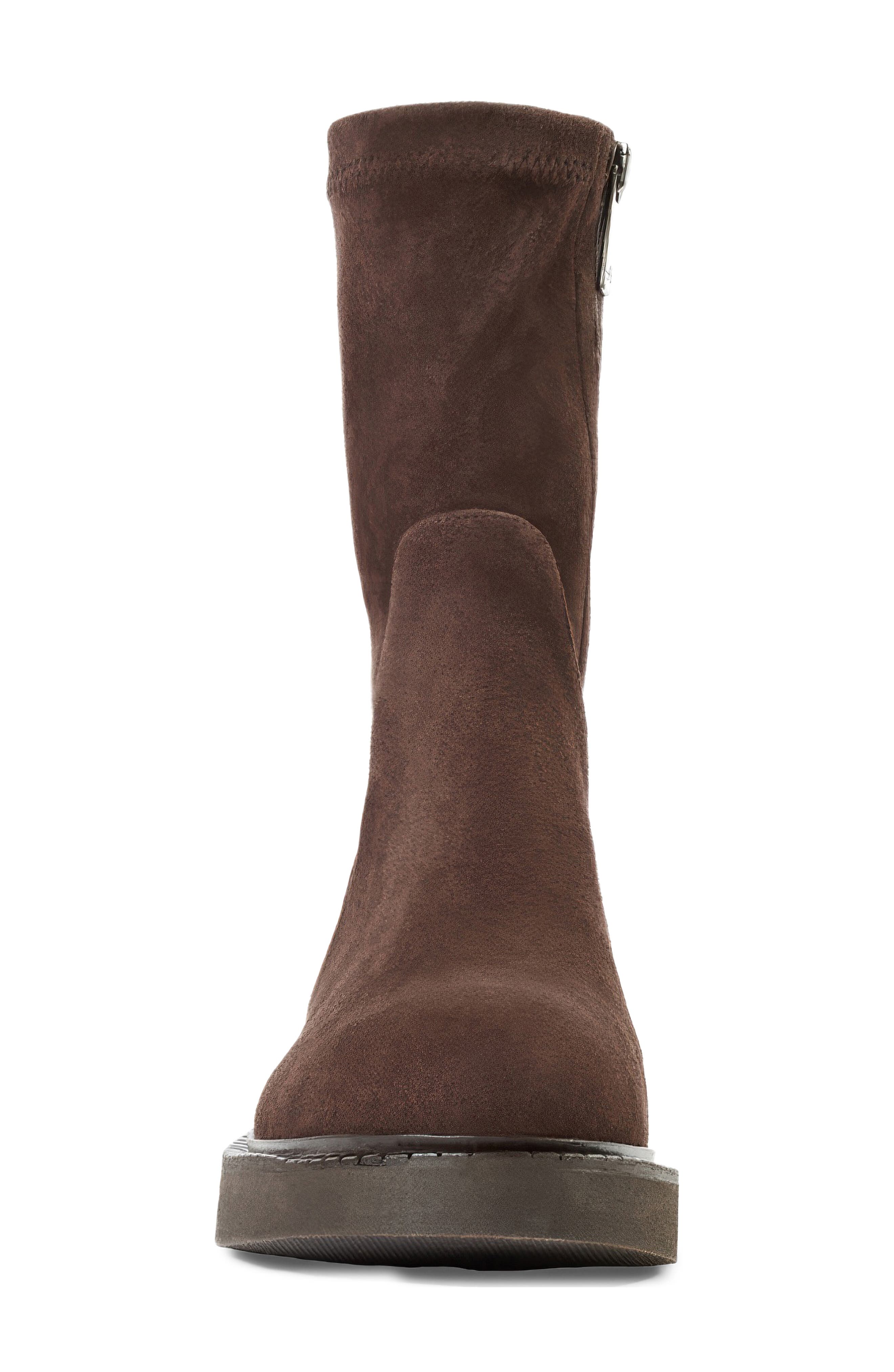 Binita Bootie, Alternate, color, ESPRESSO SUEDE