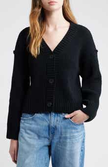 All in Favor Relaxed Chenille V-Neck Cardigan
