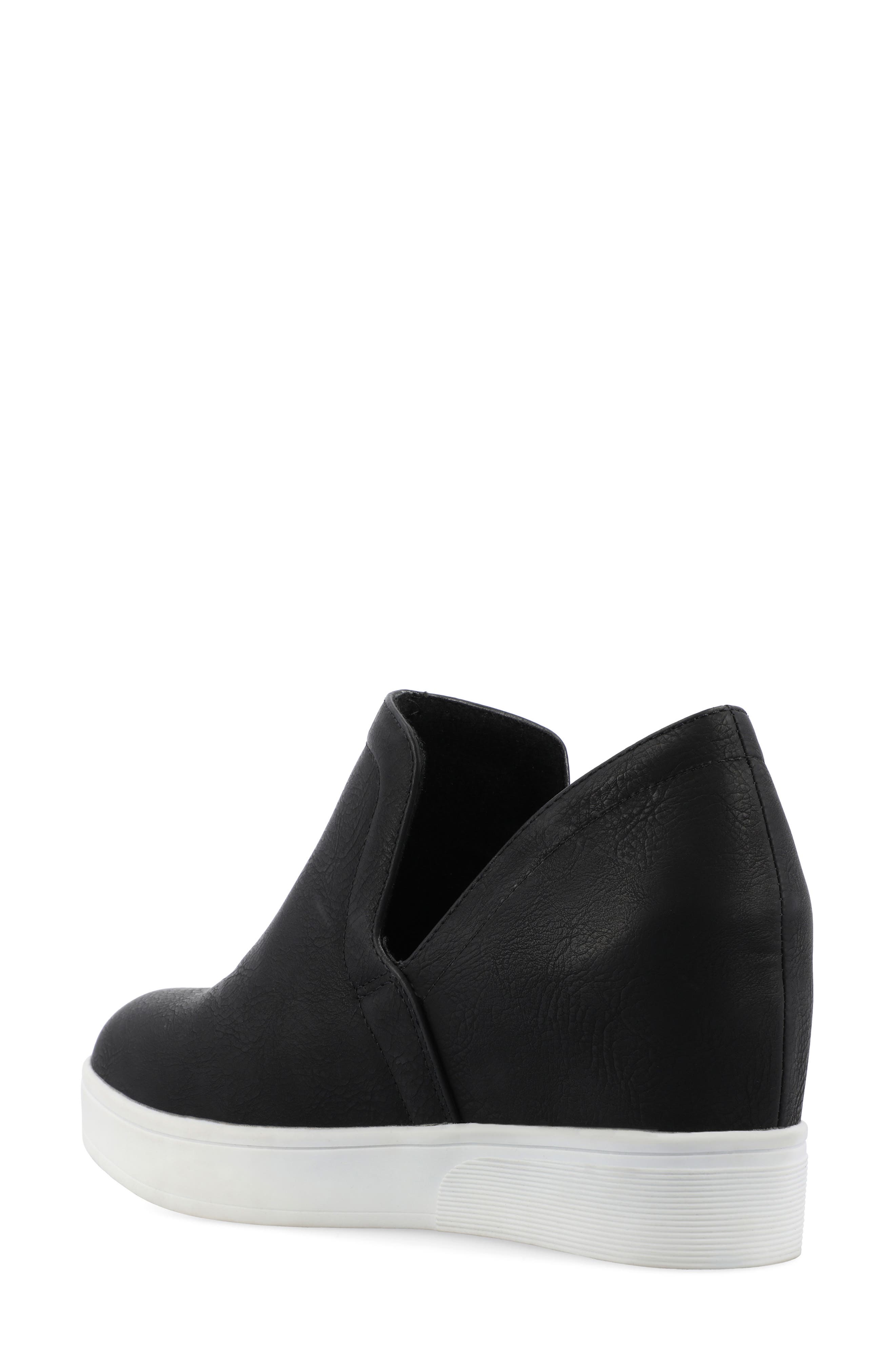 Journee Collection Cardi Wedge Platform Sneaker - Wide Width, Alternate, color, 