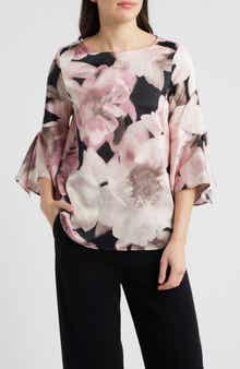 Anne Klein Flare Cuff Top