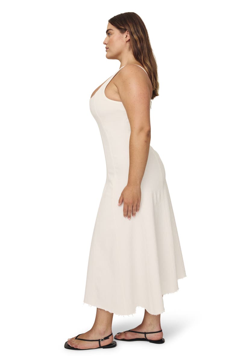 WARP+WEFT Sleeveless Stretch Denim Maxi Dress, Alternate, color, 