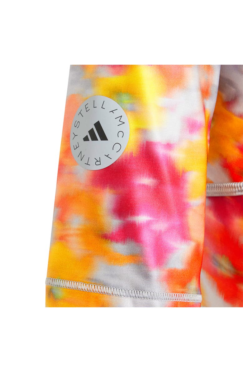 adidas by Stella McCartney Print Crop Top, Alternate, color, Active Gold