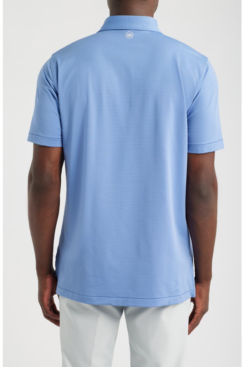 Jubilee Summer Comfort Performance Jersey Polo, Alternate, color, BALI BLUE / ESTATE BLUE