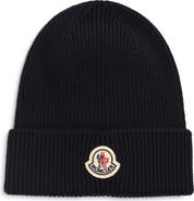 Moncler Virgin Wool Rib Beanie