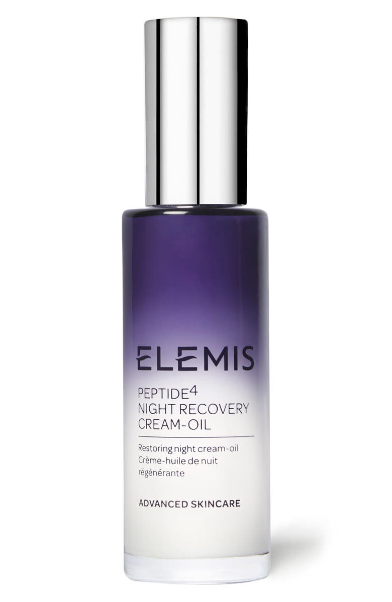 Elemis Peptide4 Night Recovery Cream-Oil, Alternate, color, 