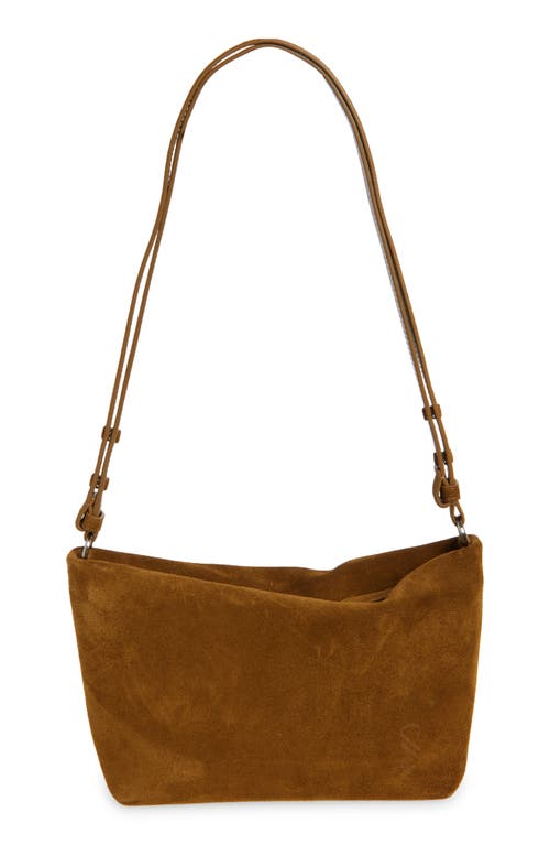 Proenza Schouler Bond Suede Shoulder Bag In Green