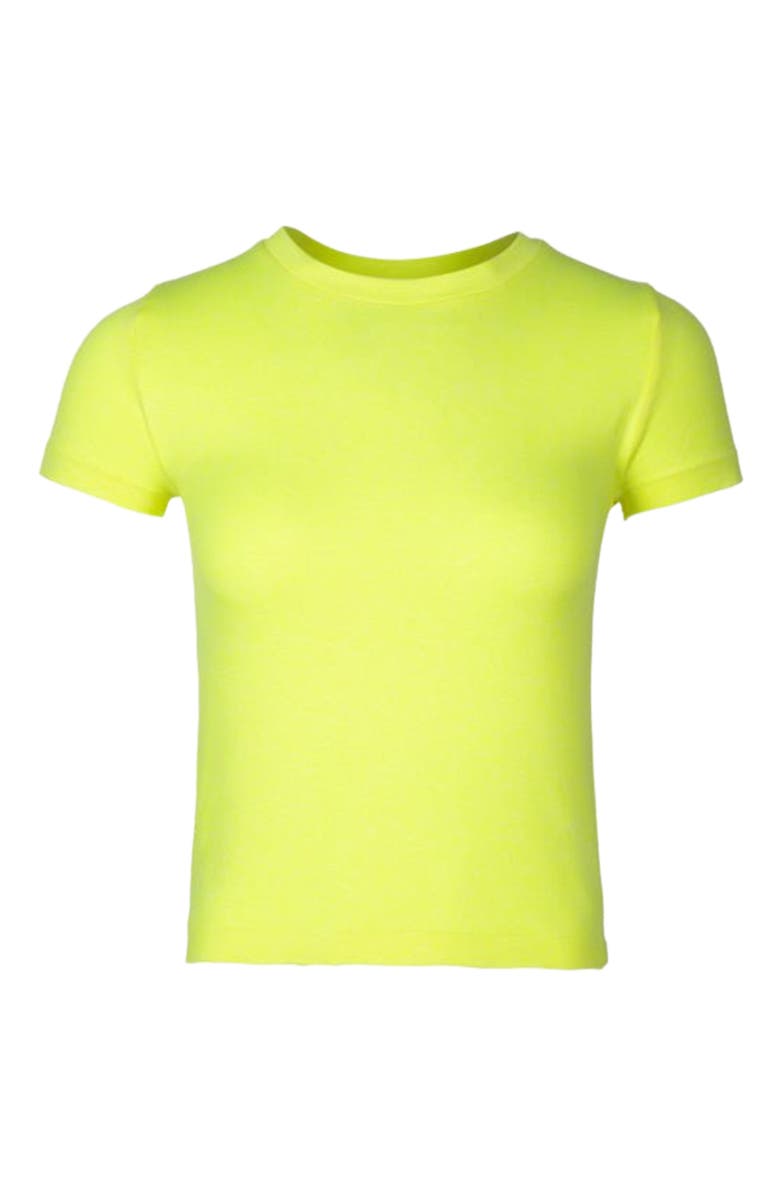 Vitality Energy Crew Tee, Alternate, color, Neon Yellow