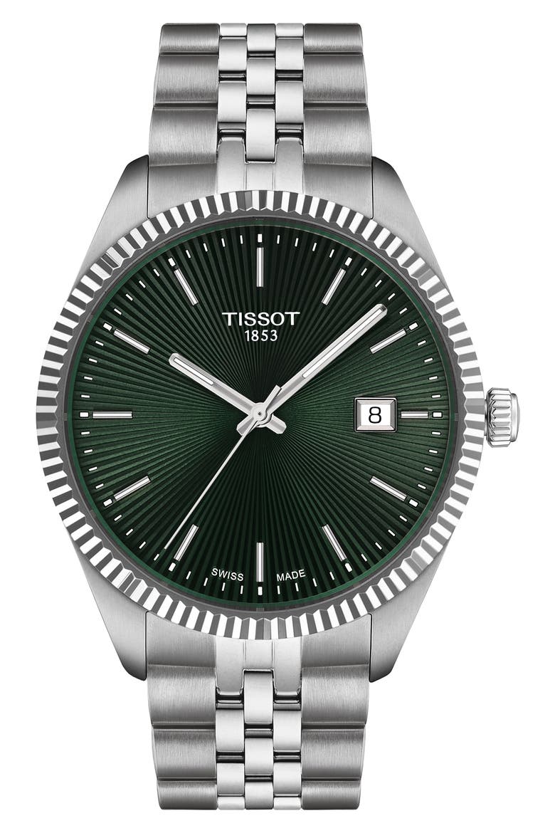 Ballade Bracelet Watch, 40mm, Main, color, GREEN