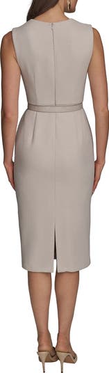 Belted Sheath Dress