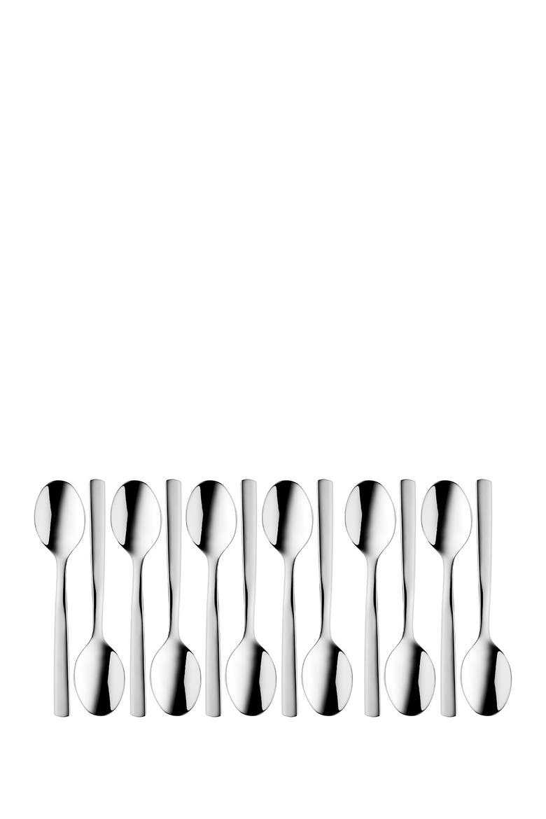 Essentials Soup Spoon - Set of 12, Main, color, SILVER
