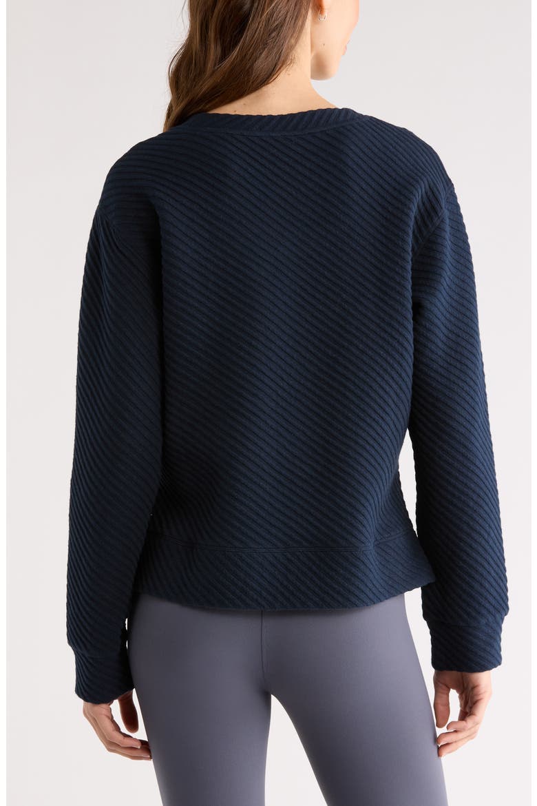 Ottoman Twill Sweater, Alternate, color, NAVY SAPPHIRE