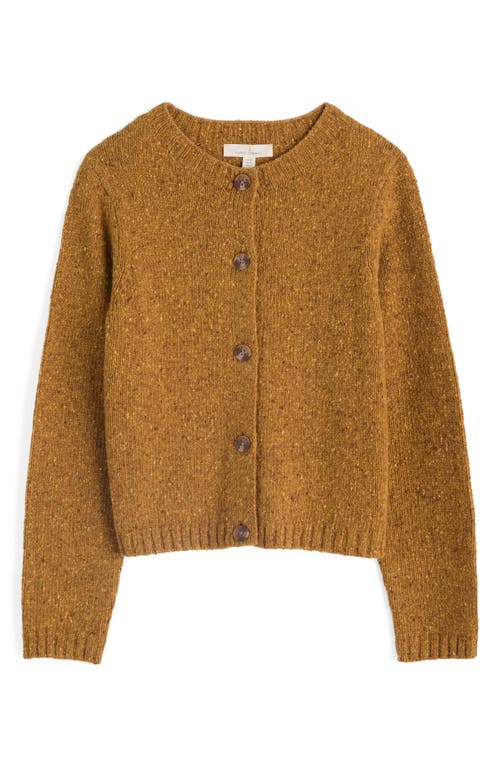 Seasalt Cornwall Dawson Pick Merino Wool Blend Cardigan In Brown