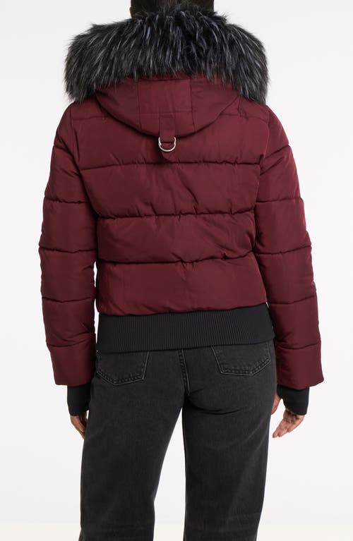 Noize Vic Heavyweight Bomber Jacket In Brown