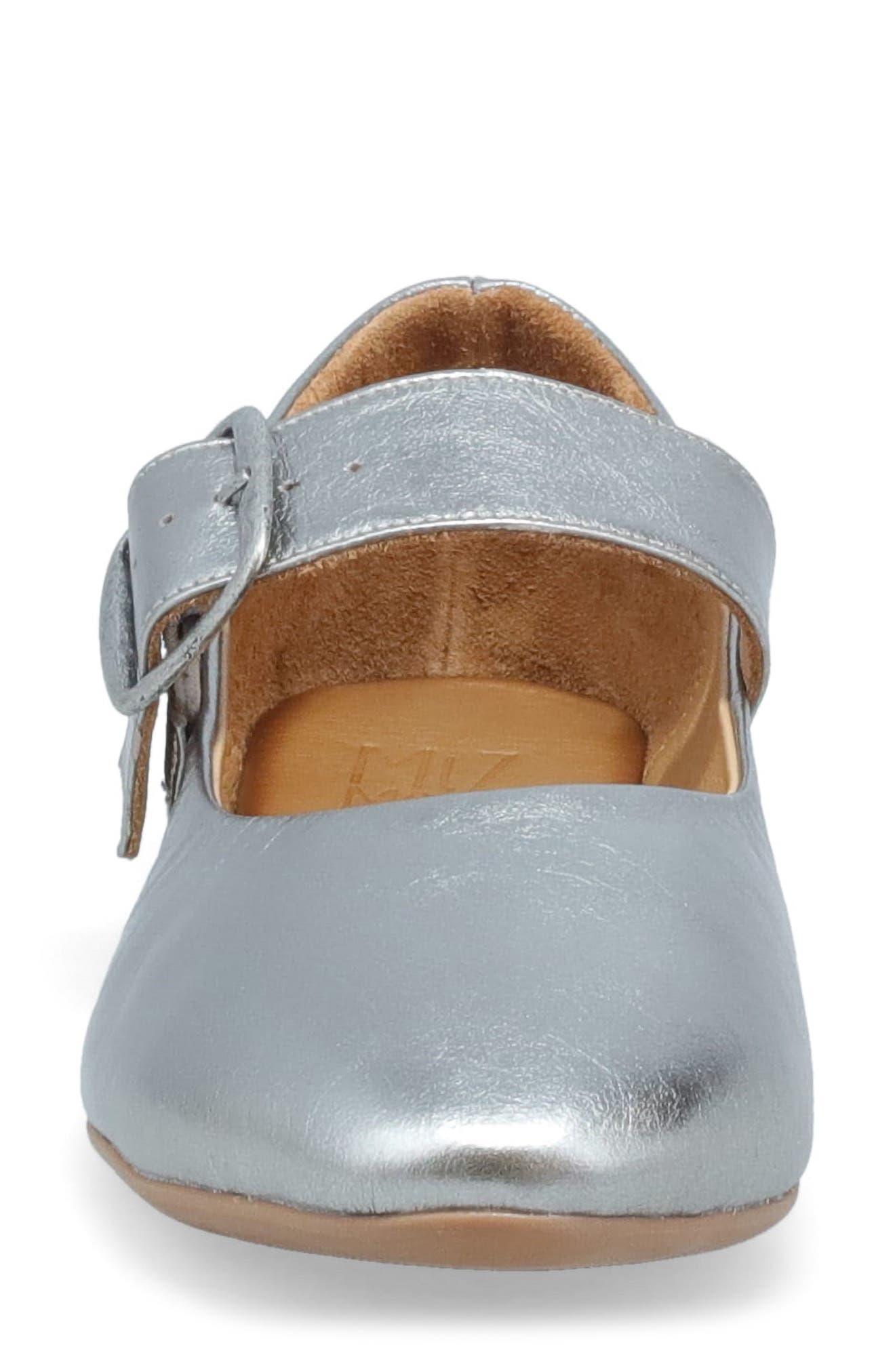 Kaity Mary Jane Flat, Alternate, color, PEWTER