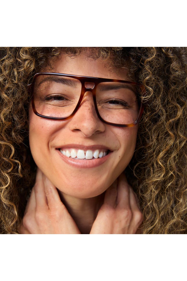 Dallas Reading Glasses, Alternate, color, Brown / Tortoise