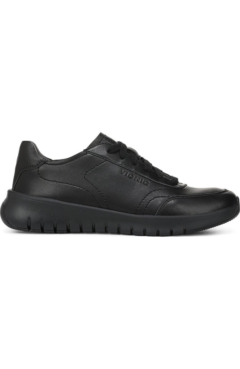 Vionic Uptown Sneaker - Wide Widths Available, Alternate, color, Black/ Black