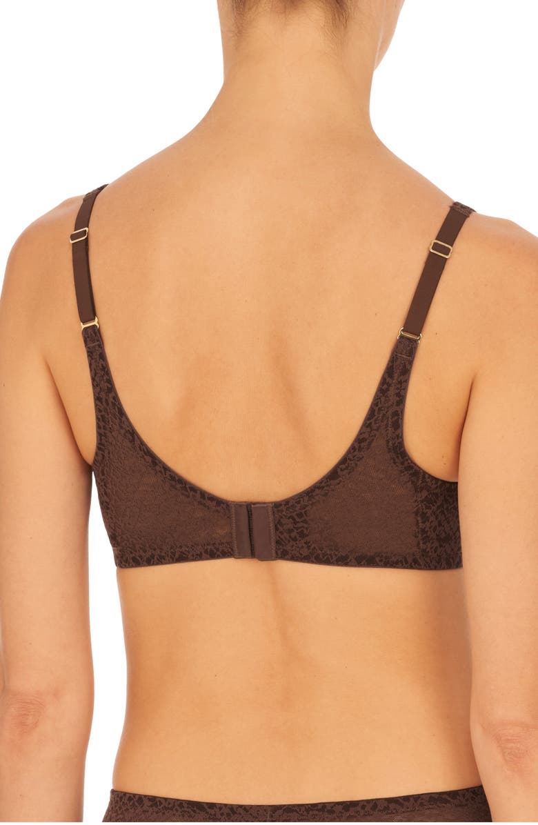 Natori Pretty Smooth Full Fit Smoothing T-Shirt Bra, Alternate, color, Java