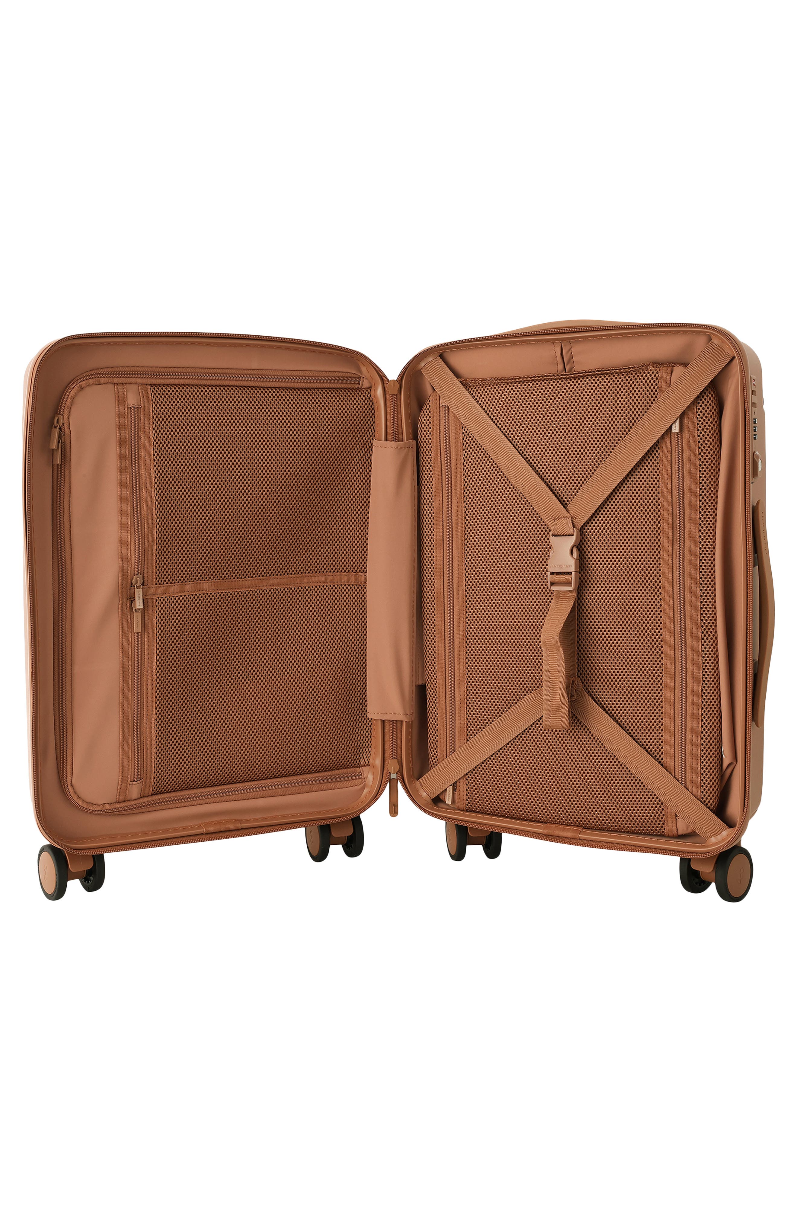Hedgren Nostos Matte Spinner Carry-On, Alternate, color, Tuscany