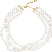 Untamed Petals Ocean Freshwater Pearl Choker